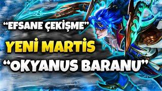 EFSANE ÇEKİŞMELİ MAÇ! - YENİ KOSTÜM ''OKYANUS BARONU'' MARTİS - Mobile Legends