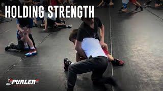 Developing HOLDING STRENGTH through your LEG ATTACKS