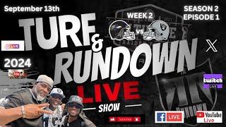 Turf n Rundown Show – Season 2 Premiere! New Time, New Format! 