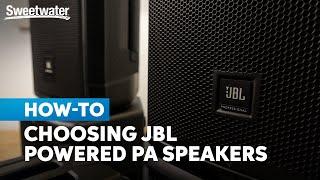 Choosing the Best JBL Powered PA Speakers for YOU!