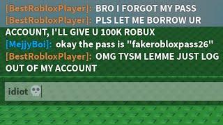 dumbest roblox scammer 