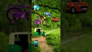 cycle, scuter, taxy, alto car viral funny vfx magic video 