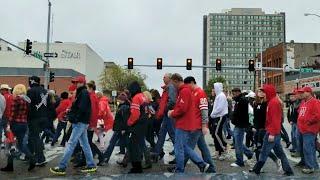 Husker Game Day - Downtown Lincoln Nebraska