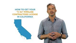 How To Get Pipeline Contractors License C34