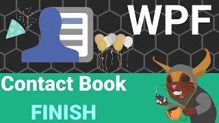 WPF Contact Book FINISH - [JsonDataService & Bugfix]