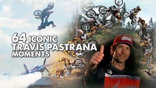 64 of Travis Pastrana's Most Iconic Moments - The Nitro Bracket Challenge!