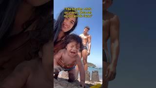 Muito difícil fazer vídeo com bebê