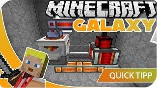 MINECRAFT GALAXY QUICK TIPP - UNENDLICH ENERGIE & LAVA | CastCrafter