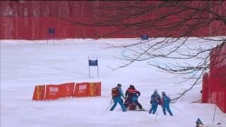 Men's downhill sitting | Alpine skiing | Sochi 2014 Paralympics