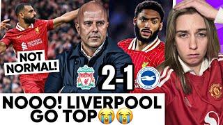 Liverpool Must Be Stopped! Salah Is A JOKE [Liverpool 2-1 Brighton Reaction]