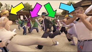 How the BIGGEST GANGFIGHT Looks Like (GTA San Andreas)