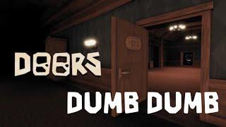 Dumb Dumb | Roblox Doors Animation | Parody of Silhouette Animations