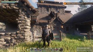 Enshrouded Building : Starter House. Like Valheim But More Beautiful