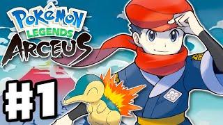 Pokemon Legends: Arceus - Gameplay Walkthrough Part 1 - Hisui Region Intro (Nintendo Switch)