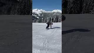 Snowboarding in Morzine. #morzine #snowboarding #frenchskiresort