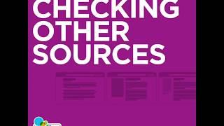 Checking other sources | How to tell what's true online