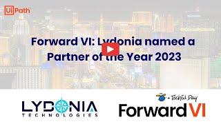 Forward VI: Lydonia named a Partner of the Year 2023