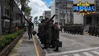 PMA Cadets after class dismissal