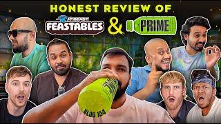 HONEST REVIEW OF PRIME & FEASTABLES  ( Mr Beast, Logan Paul & KSI products) | VLOG 154