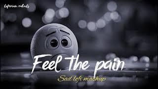 FEEL THE PAIN | SAD  LOFI MASHUP 2024 | SUPERHIT SAD  HINDI SONGS | SLOW + REVERB |  #sad #song