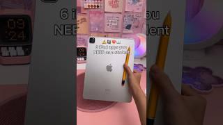 iPad apps you NEED as a student ️‍ apple pencil | productivity apps | iPad for students