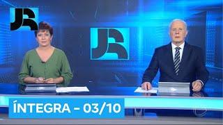 Assista à íntegra do Jornal da Record | 03/10/2024