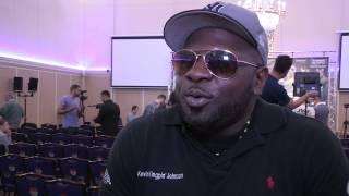For Anthony Joshua Kevin Johnson has been training in secret with  'the best trainer in London'