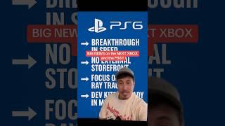 We are actually getting some really big news that is pretty much breaking for the #PS6 #NEXTXBOX