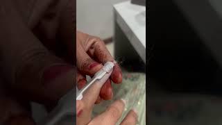 How To Remove Nail Extensions At Home #salon #shorts