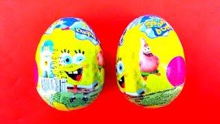 Kinder Surprise Спанч Боб. Распаковка Китайских киндеров Губка Боб