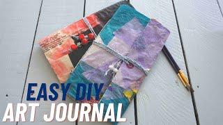 How to Make an Art Journal from Scratch - Even Beginners