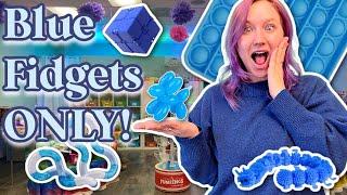 Blue Fidgets ONLY! | NO BUDGET! 