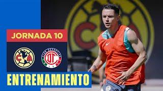 Entrenamiento de Jornada 10 | ACCESO TOTAL de preparación para el América vs. Toluca