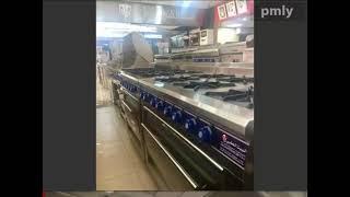 salad bar with chiller all sizes  (stainless steel only )