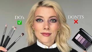 Eyeshadow & Makeup Tips for Hooded Eyes – DO's & DON'Ts!