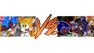Hornstromp Toons Vs Bob Sonic.exe Orange Corrupted But All Phases Sonic Sings It (FNF BATTLE)