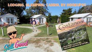 Staying at the beautiful Costanoa Resort and KOA Campground near Santa Cruz