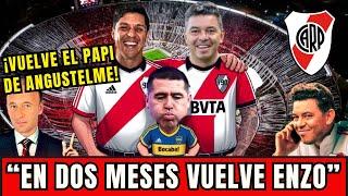 "ENZO PEREZ, EL PADRE DE RIQUELME Y DE BOCA, VUELVE A RIVER EN DICIEMBRE DE LA MANO DE GALLARDO "