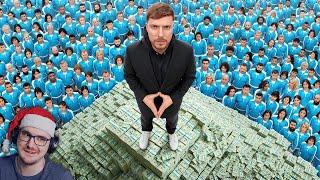 2,000 Человек Борются За $5,000,000 ► MrBeast ( Мр Бист ) | Реакция