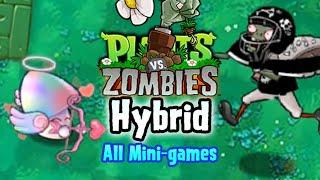 PvZ "Hybrid v2.0.88": All Mini-games Complete (HARD MODE)