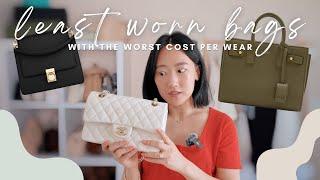 5 Least Used Handbags In My Collection (My Bags with the Worst Cost Per Wear…)