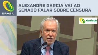 Alexandre Garcia no Senado sobre censura em plataformas: "Não tem ninguém acima da Constituição"