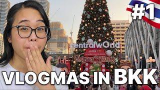 Day in the Life Living in Bangkok - What I Spend in a Day in  Xmas at CentralWorld