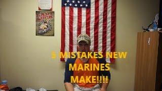 5 mistakes that new Marines make