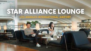 Inside the Star Alliance Lounge at LAX | Airport Lounge Review