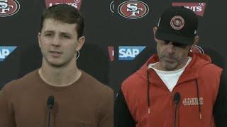 Postgame Interview | "We faced strongest team on planet" -  Shanahan & Purdy on 49ers' loss to Lions