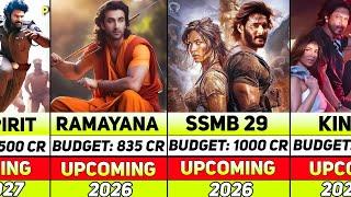 Top 50 UPCOMING ( High Budget ) Movies In India | SSMB 29 | The Raja Saab | Sprit