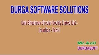 Data Structures Circular Doubly Linked List Insertion Part 1