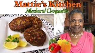 Delicious Mackerel Croquette Recipe | Mackerel Patties | Mattie’s Kitchen