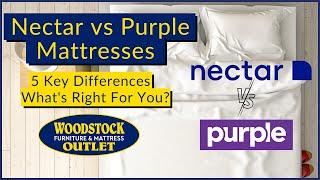 Nectar vs. Purple Mattresses: Which is Better for You?